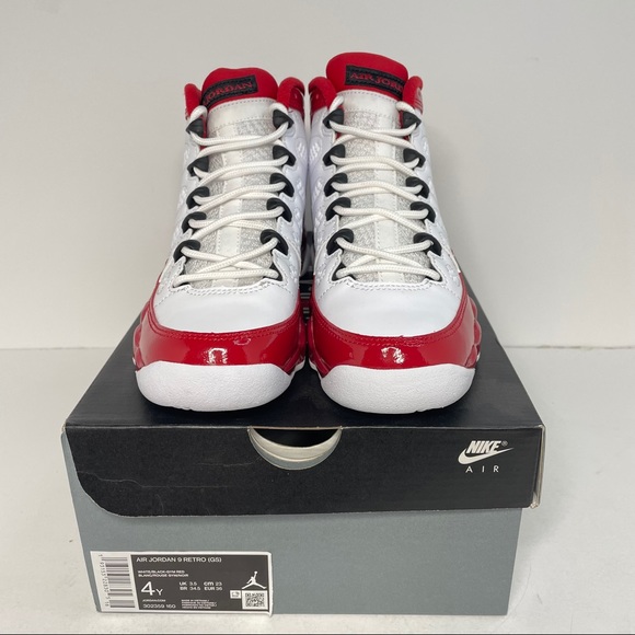 Nike Air Jordan 9 Retro GS “Gym Red” NEW - Picture 2 of 4